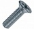 Винт 6х 25 DIN 965 цинк